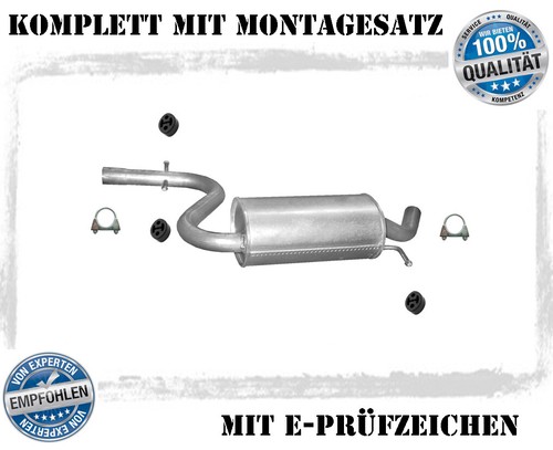 Mittelschalldämpfer audi - mittelschalldämpfer,