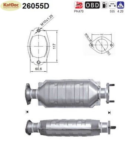 Katalysator mitsubishi - katalysator,
